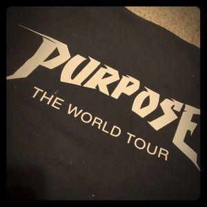 Justin Bieber Purpose Word Tour Hoodie